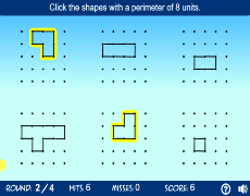 Smashmaths - Area And Perimeter - Interactive Learning For The Australiam Mathematics Curriculum - Smash Maths