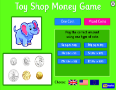 money toy shop